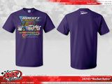 LIMITED Retro Tee, Purple / Scuba Blue