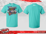 LIMITED Retro Tee, Purple / Scuba Blue