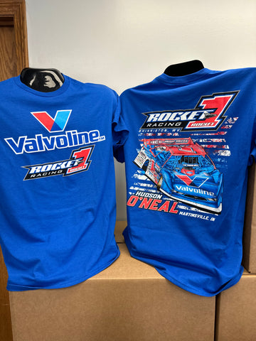 2024 Rocket1 Racing Tee, Blue