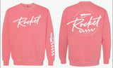 Rocket Crewneck, Watermelon