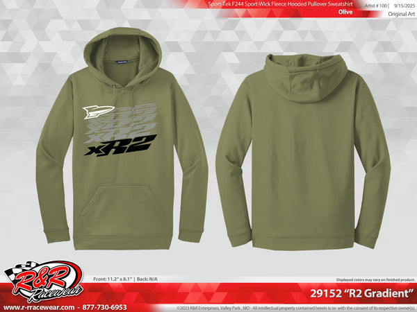 XR2 Dry Fit Hoodie, Olive