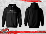 Rocket Chassis Lines Hoodie, Black