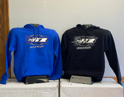 XR1 2.0 Hoodie, Black or Blue