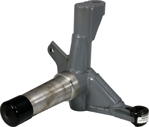 Blue/Gray Right Combo Spindle - 1/2" Pin (Slotted Arm Mounts)
