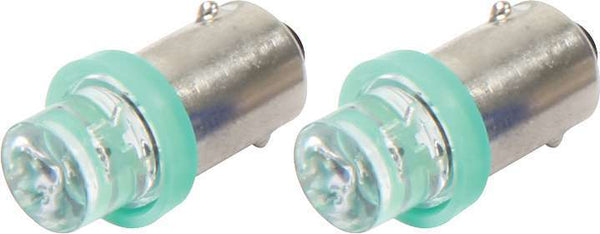 Quickcar LED Warning Lights Green Pair