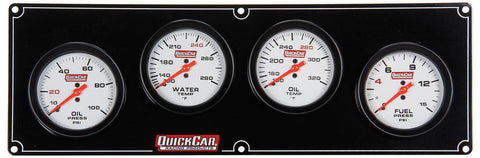 Quickcar 617021 4 Gauge Panel OP/WT/OT/FP EXTREME