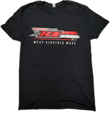 XR1 West Virginia Made Tee, Charcoal Heathered