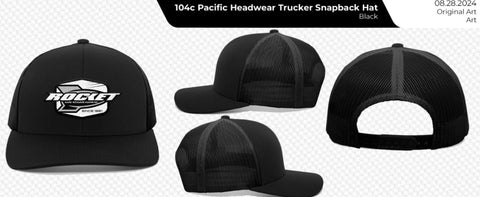 Rocket Icon Trucker, Black / Grey