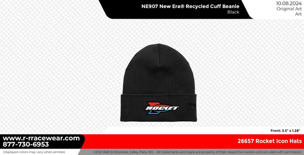 New Era Cuff Beanie, Black or Graphite