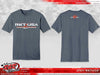 RKT USA Tee, Htr Navy / Charcoal
