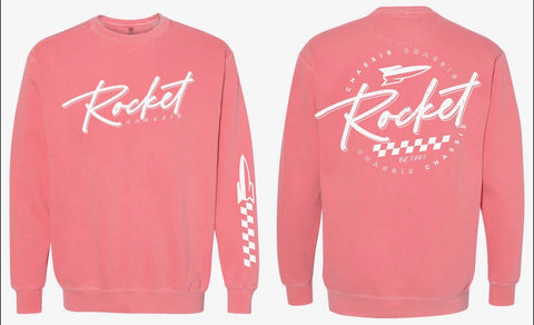 Rocket Crewneck, Watermelon