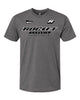 Rocket Crew Style Tee, Grey / Blue