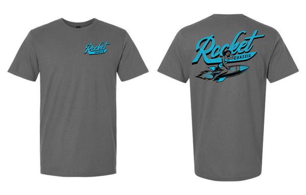 Pin-Up Tee, Grey