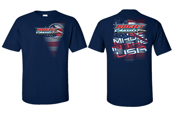 Made in the USA Tee, Navy